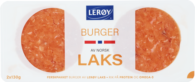 Lerøy burger med laks 