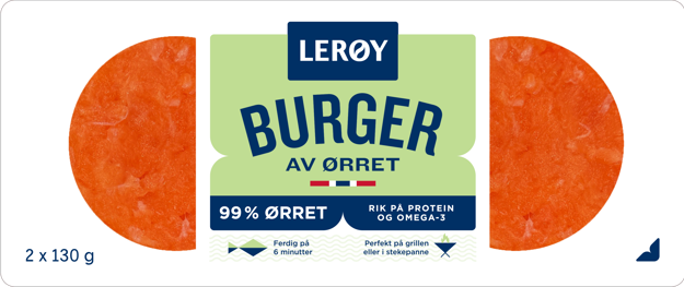Ørretburger
